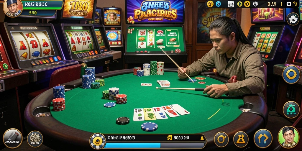 Screenshot memperlihatkan fitur bonus menarik dalam permainan LMBASLOT.