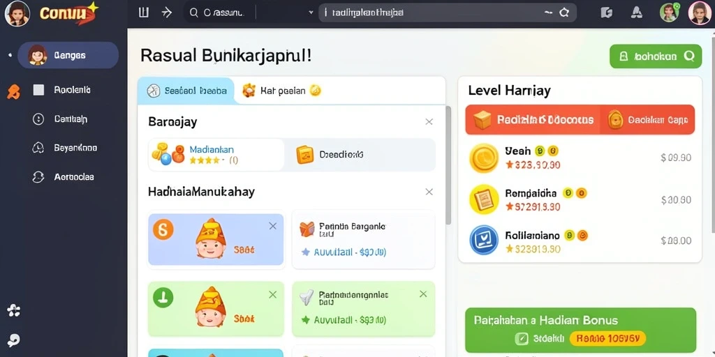 Grafis berkualitas tinggi yang memukau mata.