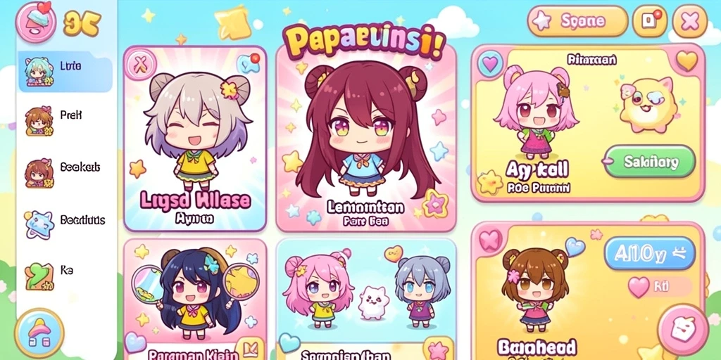 Fitur komunitas untuk berinteraksi dengan pemain lain.